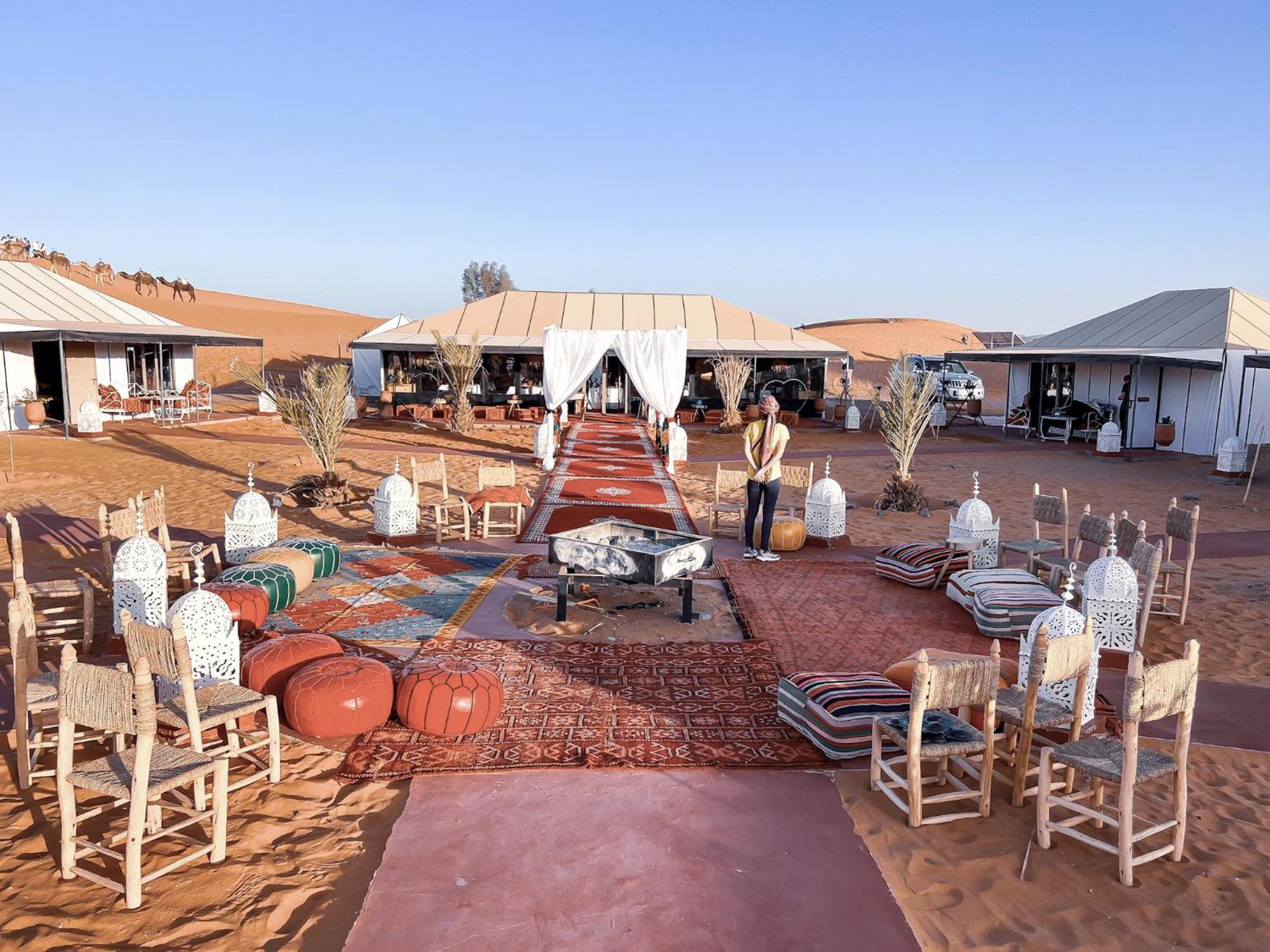 Отель Merzouga Camel Luxury Camp Экстерьер фото